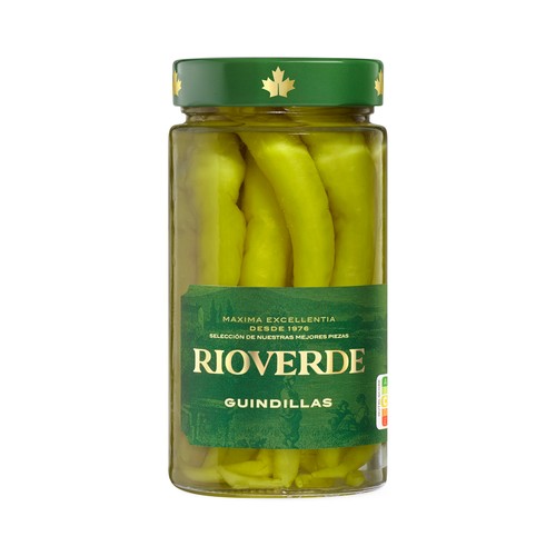 RIOVERDE Guindillas en vinagre rasco de 120 g.