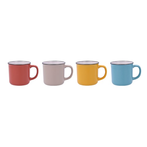 Mug de cerámica, capacidad 33 cl, modelos surtidos, QUID Frappe.