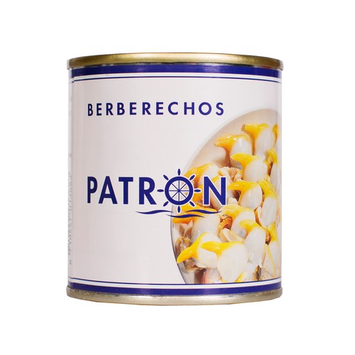 PATRON Berberechos pequeños al natural 90 g.