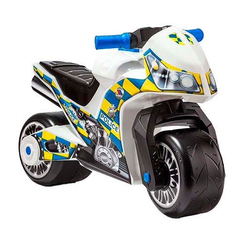 Moto policía grande. MOLTO