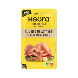HEÜRA Lonchas vegetales, cortada en finas lonchas 78 g.