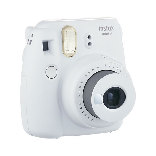 Cámara instantánea FUJIFILM INSTAX MINI 9, color blanco.