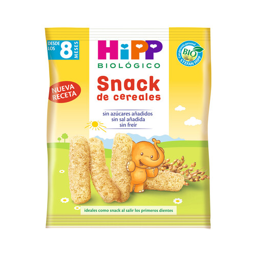 HIPP Biológico Snack de cereales sin freir, a partir de 8 meses 24 g.
