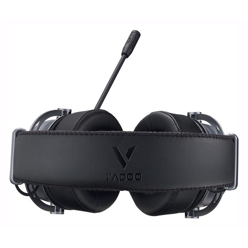 Auriculares diadema gaming RAPOO VH800 226364, bluetooth, color negro y gris, 46 horas de autonomía, cancelación de ruido