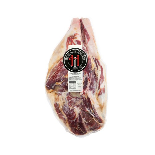 MILENA LEÓN Centro jamón de cebo ibérico 50% raza ibérica - Loncha fina 1 mm
