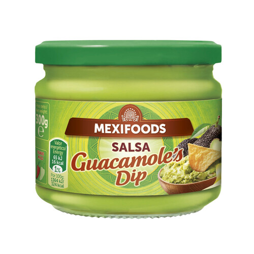MEXIFOODS Salsa Guacamole`s Dip MEXIFOODS 300 g.