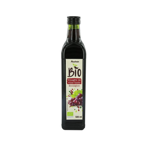 Vinagre de vino tinto ecológico ALCAMPO ECOLÓGICO 500 ml.