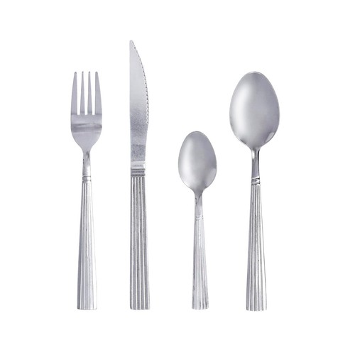 Set de 24 cubiertos chuleteros inoxidables, ADI HOGAR Y HOSTELERÍA IBERIA.