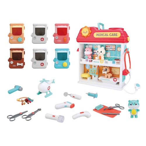Hospital De Mascotas 28 Piezas ONE TWO FUN ALCAMPO