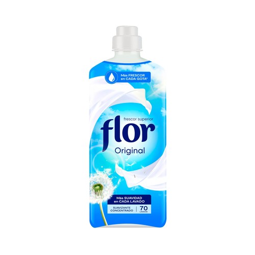FLOR Original Suavizante concentrado - 70 lavados.