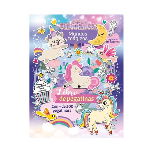 Unicornios. Mundos mágicos. Libro de pegatinas. Vvaa. PLANETA JUNIOR