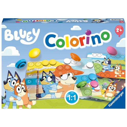 RAVENSBURGUER Juego infantil Colorino Peppa Pig o Bluey, modelos surtidos +2 Años