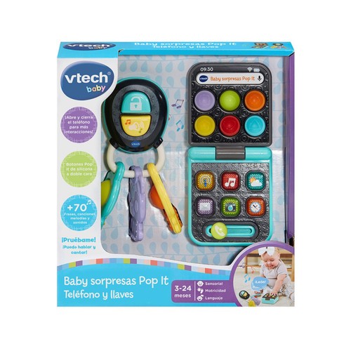 Baby sorpresas, teléfono y llaves, VTECH