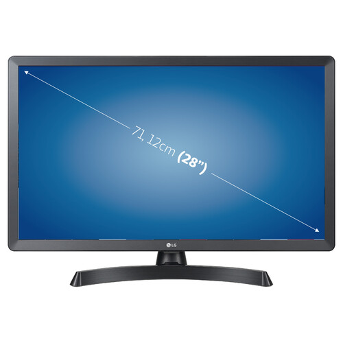 Televisión 71,12 cm (28") LED LG 28TN515S, HD READY, SMART TV, WIFI, TDT T2, USB reproductor, 2HDMI, 50HZ.