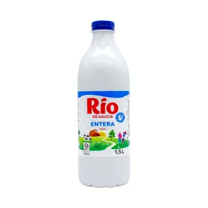 RÍO Leche entera de vaca, de origen gallego 1.5 l.