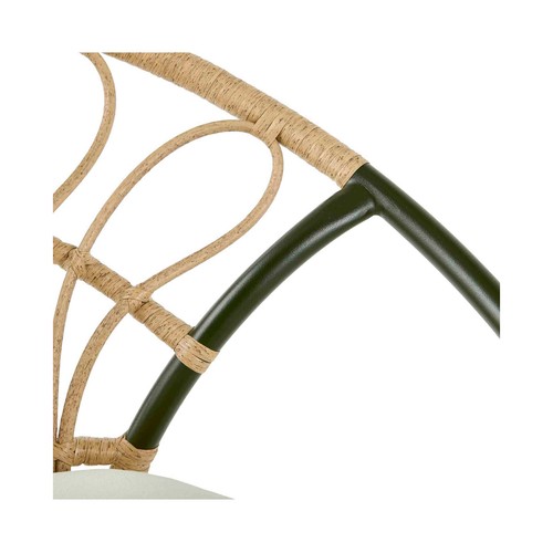 Set 3 piezas de jardin modelo Wicker. Conjunto de jardín aire libre con mesa y sillas GARDEN STAR ALCAMPO