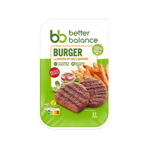 BETTER BALANCE Burger vegana (0% carne, 100% sabor)  200 g.