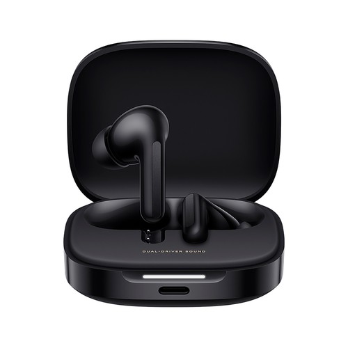 Auriculares inalámbricos XIAOMI Redmi Buds 6 Active, sonido potente, 30 h de autonomía, resistentes al agua, color negro