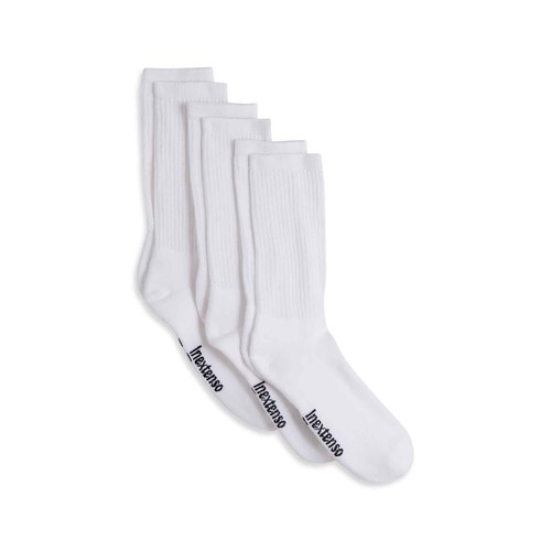Pack 3 pares calcetines hombre INEXTENSO, talla 43/46.