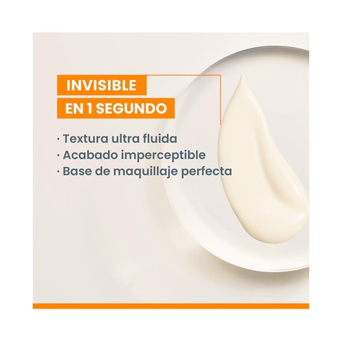 THERMALE AVÉNE Fluido solar matificante con FPS 50+ (muy alto), para pieles normales a mixtas 50 ml.