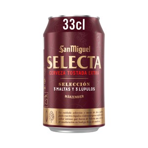 SAN MIGUEL SELECTA Cerveza tostada 33 cl.