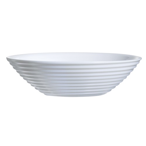 Cuenco especial para sopa con 0,88 litros de capacidad fabricado en vidrio blanco, serie Harena LUMINARC.