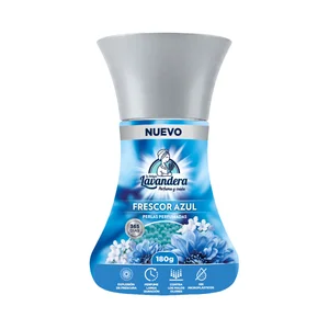 LA ANTIGUA LAVANDERA Perlas perfumadas con aroma a frescor azul 180 g.
