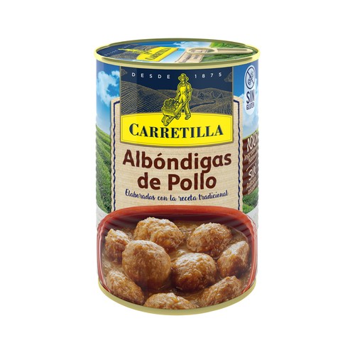 Albòndigas de pollo CARRETILLA 415 gr