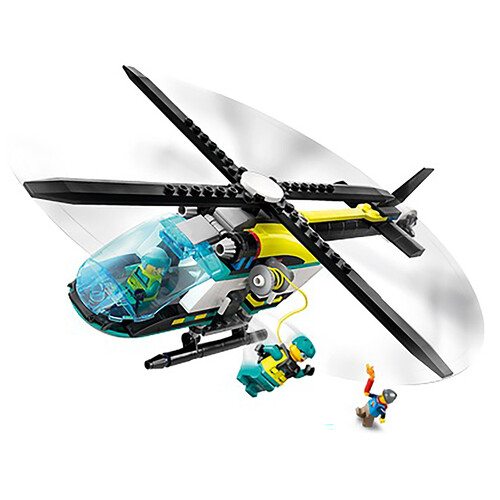 LEGO CITY helicóptero de rescate para emergencias 60405.