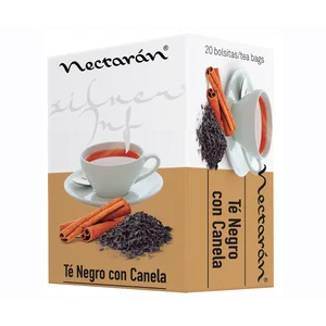 NECTARAN Té negro con canela 20 uds. 32 g.