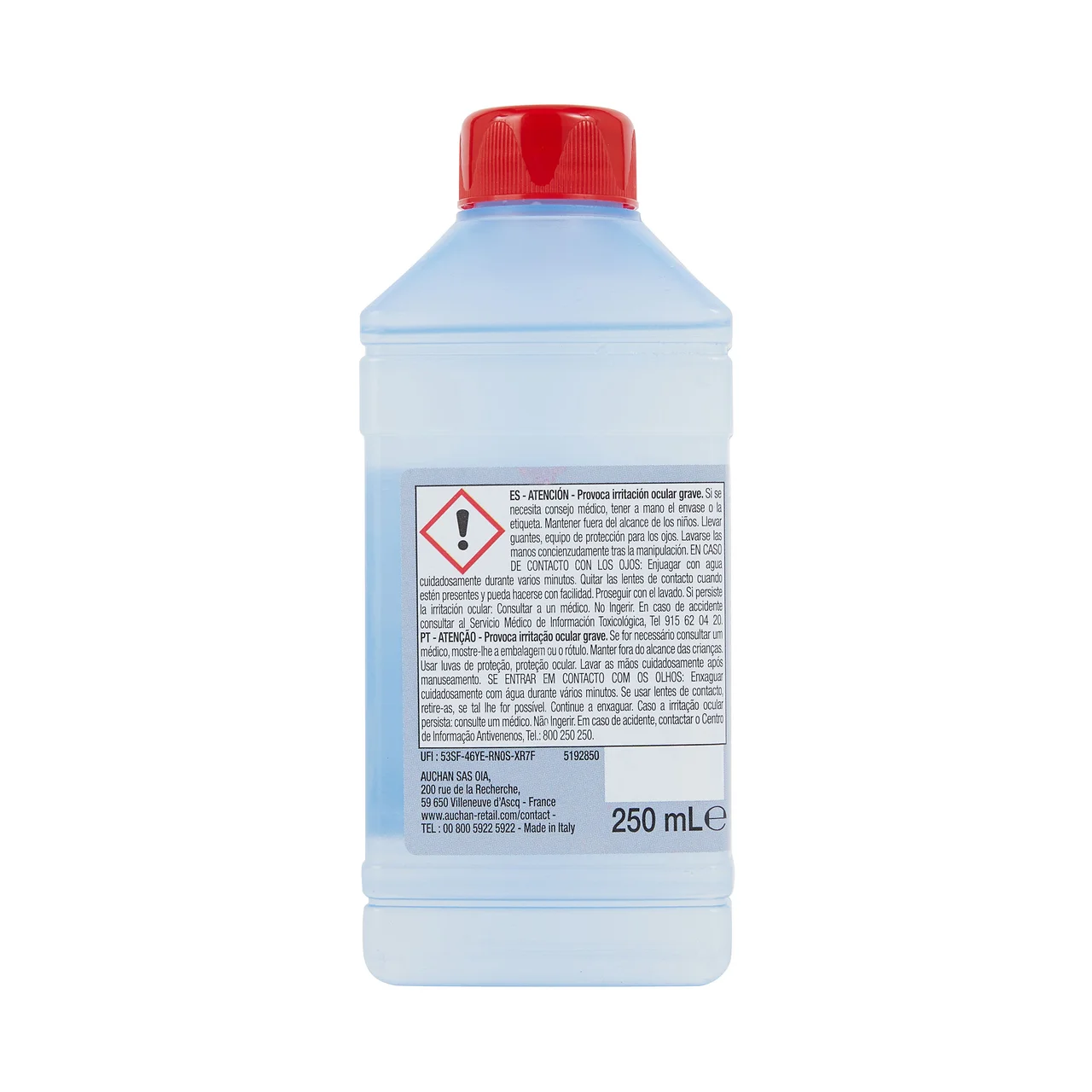 PRODUCTO ALCAMPO Detergente limpiador de lavadoras 3 en 1 250 ml.