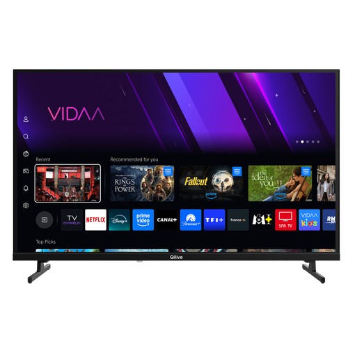 Televisión LED 81,2cm (32") QILIVE Q32HS251B  HD, Smart TV VIDAA, , WiFi, 60 Hz.