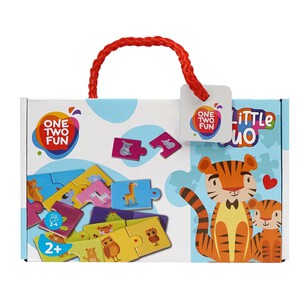 Puzzle infantil de parejas, My Little Duo ONE TWO FUN ALCAMPO.