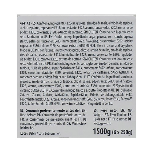 DEKORA Pasta de azúcar blanco 250 g.