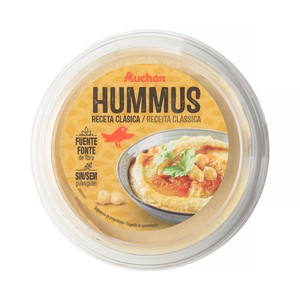 AUCHAN Hummus receta clásica 240 g Producto Alcampo.