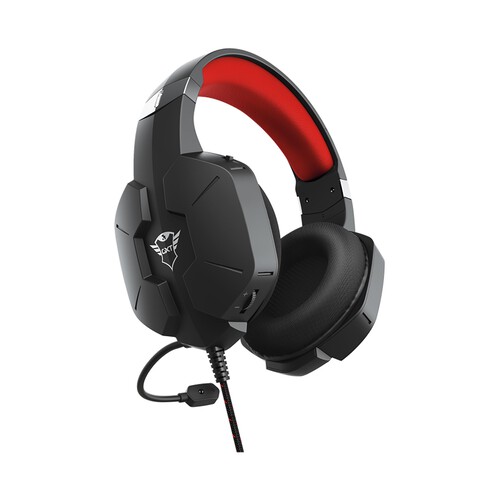 Auriculares gaming TRUST GXT 323, micrófono, control volumen, conexión jack 3.5 mm, compatible PC / XBOX / PS4 / SWITCH.