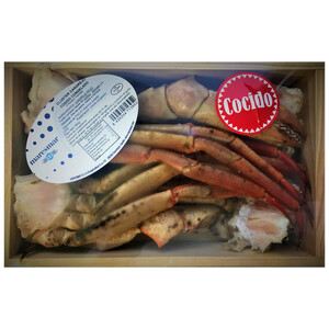 Imagen de MARESMAR Patas de cangrejos cocidas y ultracongeladas MARESMAR 800 g (P:N.)