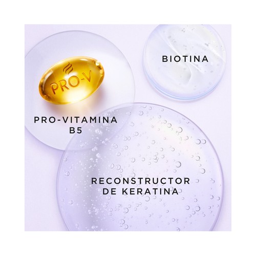 PANTENE Pro-v miracle sedoso y brillante Champú reparador para cabellos seocs, dañados o con mechas 250 ml.