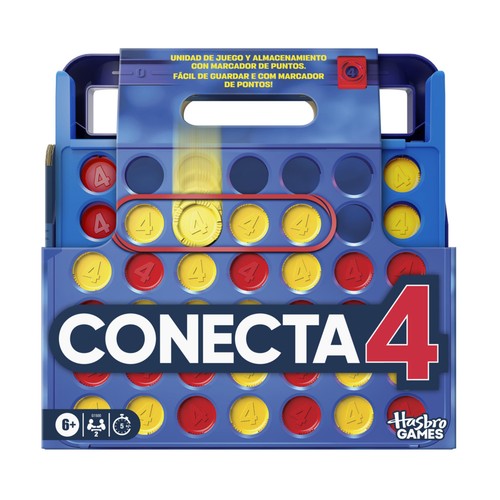 Juego de mesa Conecta 4 +6 Años. HASBRO.