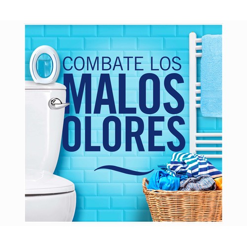 AMBI PUR Ambientador de baño frescor abril