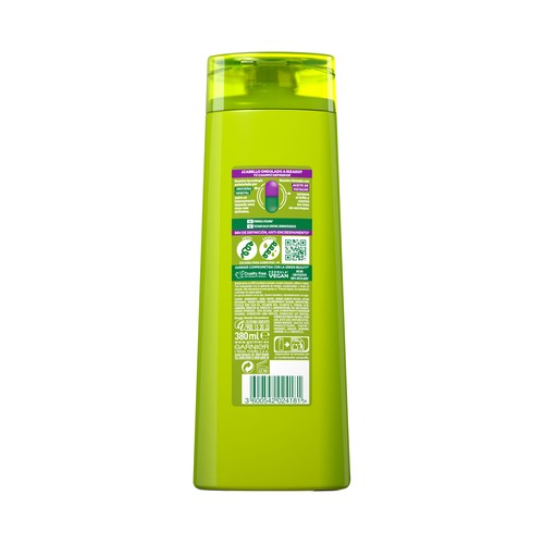 FRUCTIS Nutri rizos Champú definidor para cabellos ondulados a rizados 2 x 380 ml