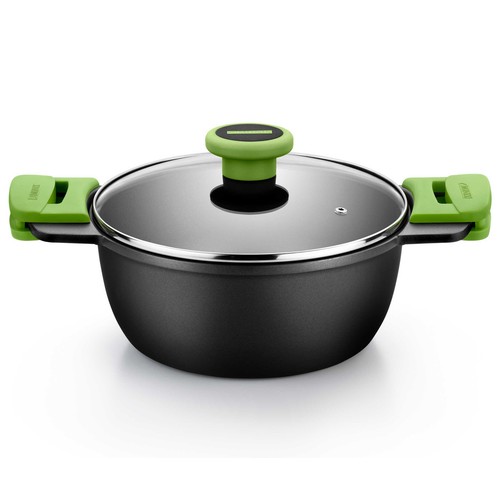 Cacerola alta de aluminio fundido, 28 cm, Experta MONIX
