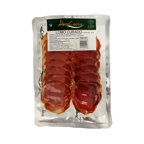 IBER CORTE Lomo curado loncheado 100 g.