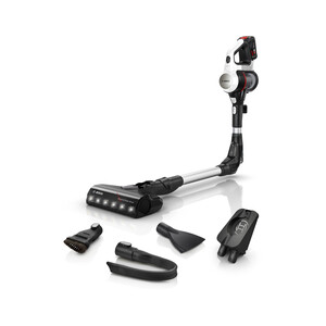Aspirador escoba sin cable con tubo flexible BOSCH Unlimited 7 BBS711W, batería 18V, autonomía 40min., luz Led.