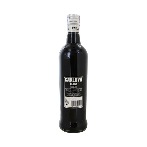 ERISTOFF Black  Bebida espirituosa de vodka negro botella de 70 cl.