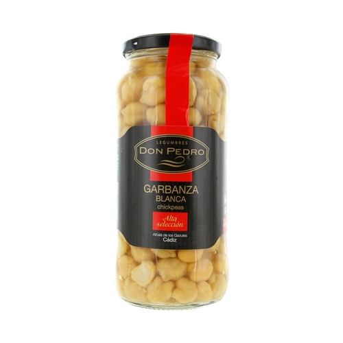 DON PEDRO Garbanza cocida frasco de 400 g.