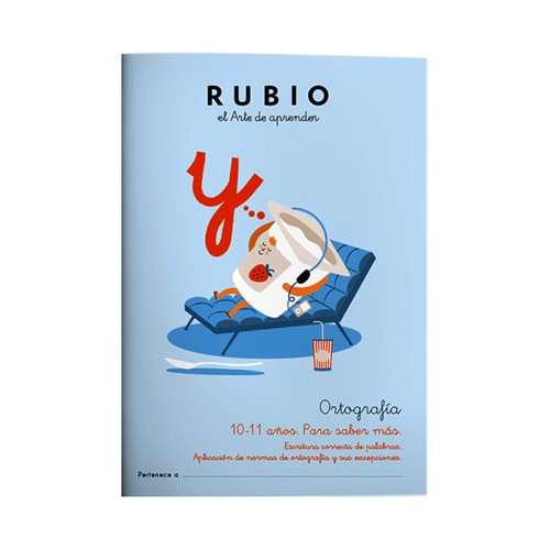 Cuaderno de actividades Ortografía 6, 10-11 años. VV.AA. Género: Cuadernos de vacaciones. Editorial: Rubio.
