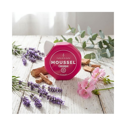 MOUSSEL Classique Gel de baño o ducha con pH neutro y aceites esenciales 650 ml
