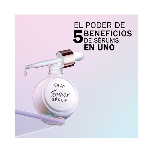 OLAY Super sérum facial hidratante, anti-edad e iluminador 30 ml.