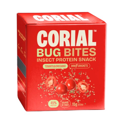 CORIAL Grillos secos con tomate y orégano 15 g.